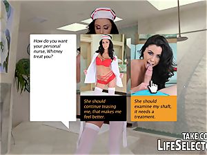 super-sexy nurse gives exclusive approach
