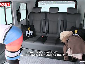 LETSDOEIT - Czech bi-atch Tricked and nailed By cab Driver
